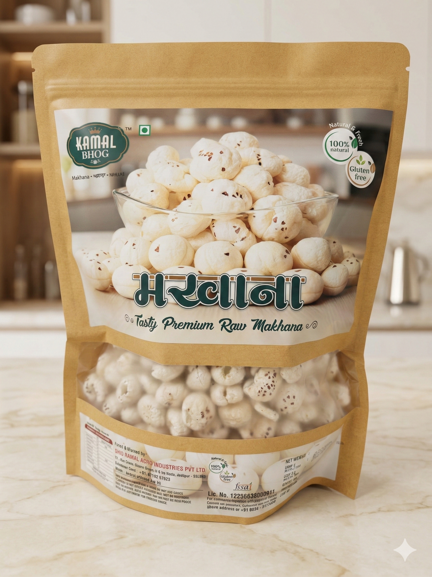 Kamal Bhog Premium Fox Nuts - 1Kg