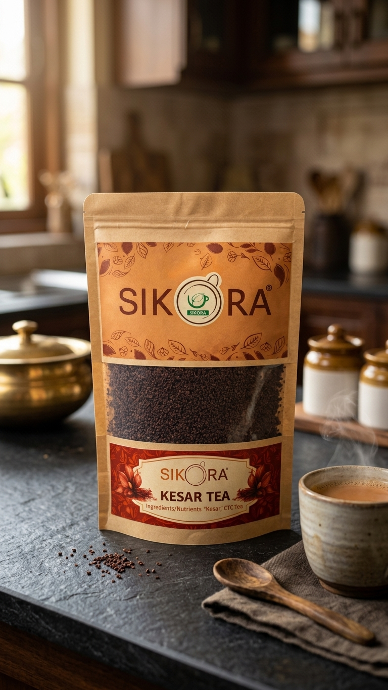 Sikora Kesar Tea - 100gms