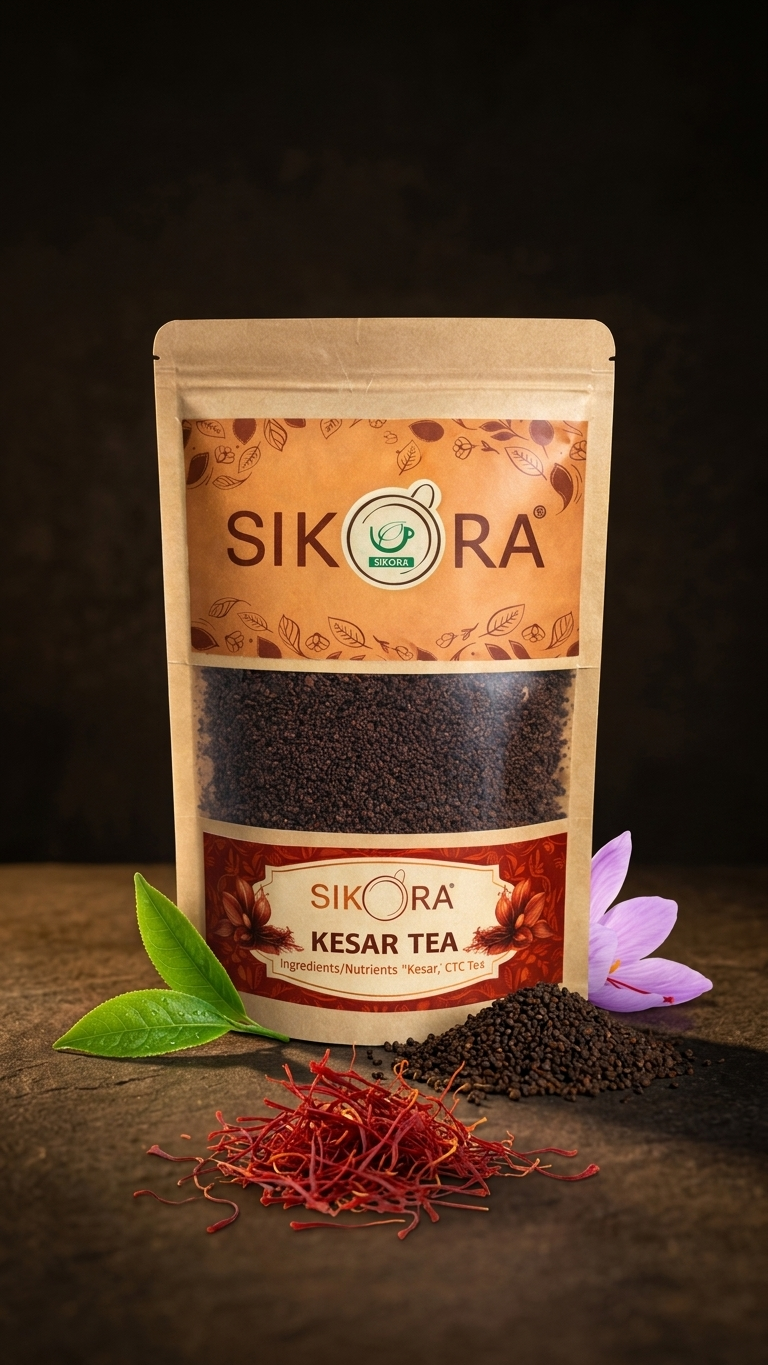 Sikora Kesar Tea - 100gms