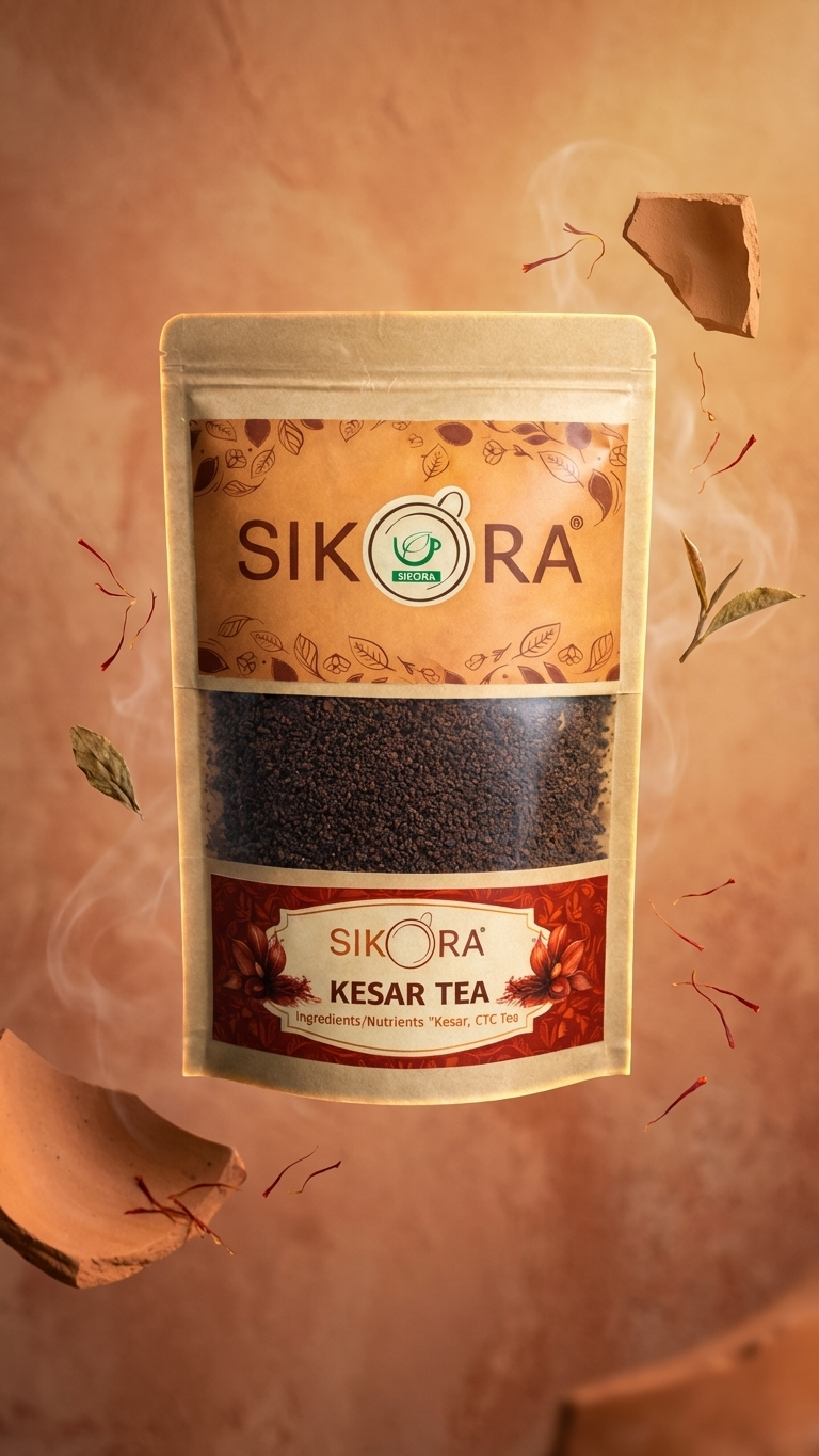 Sikora Kesar Tea - 100gms