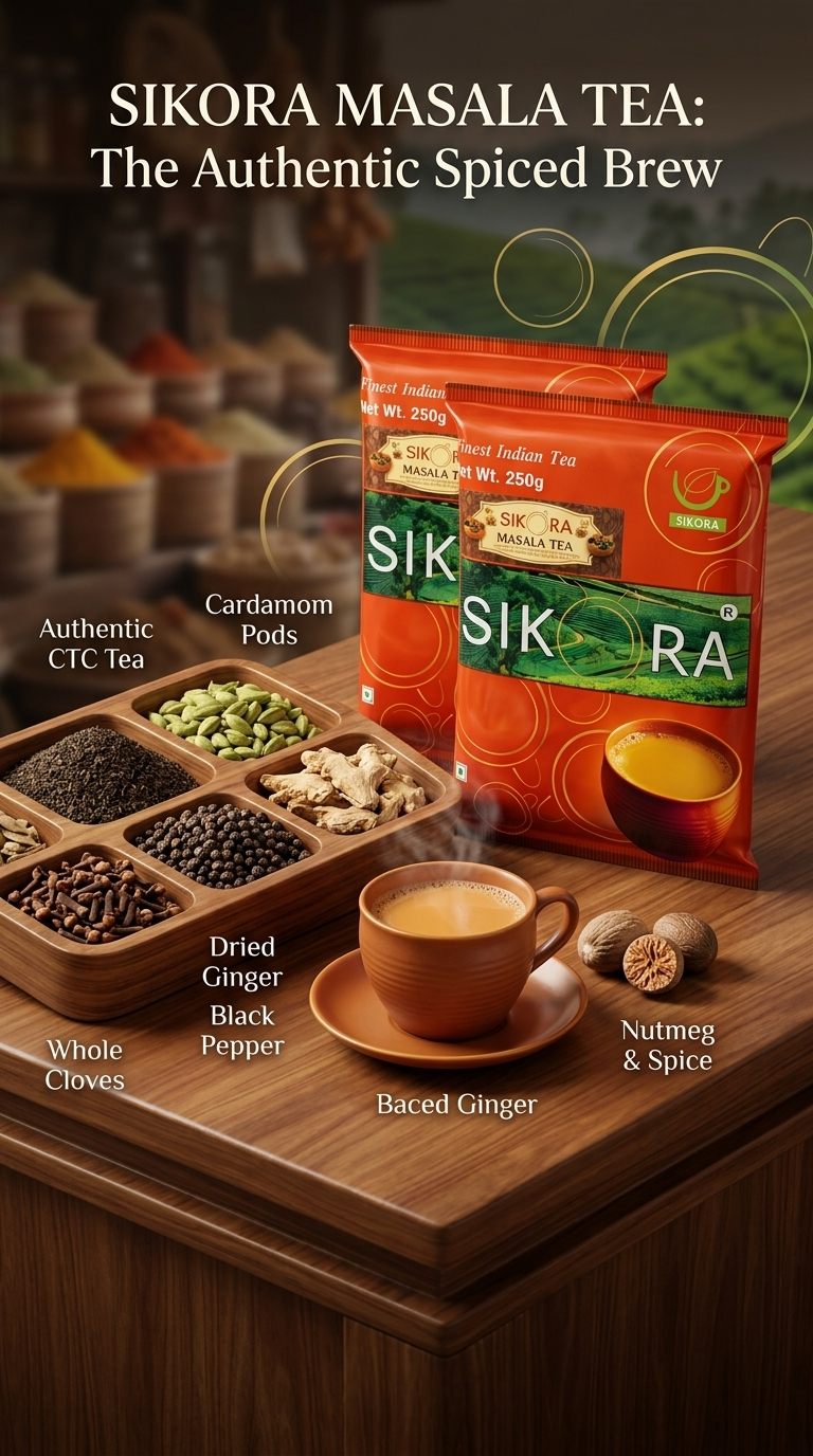 Sikora Masala Tea - 1Kg
